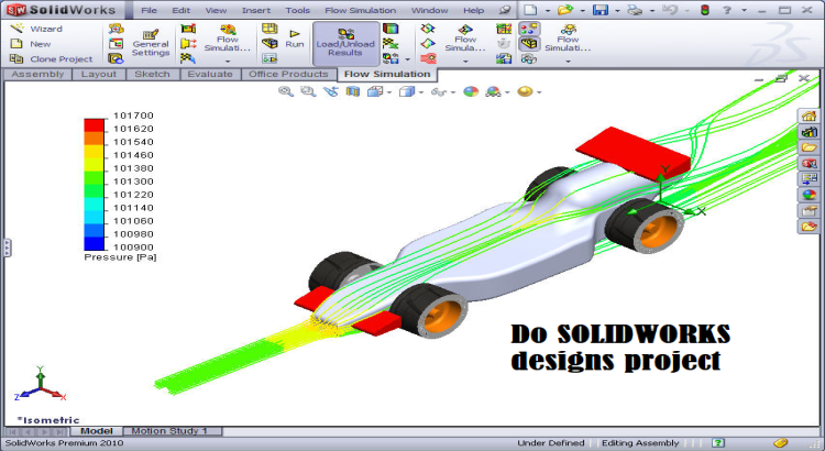 Do SOLIDWORKS designs project